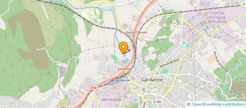 localisation de l'entreprise MONSIEUR CHARLES MORELLI à GARDANNE