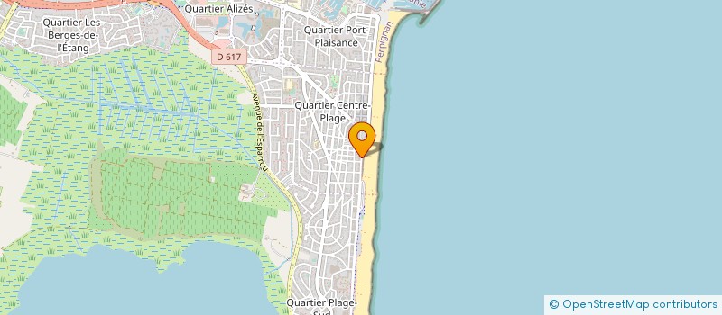 localisation de l'entreprise MONSIEUR CHARLES MORENO  CANET-EN-ROUSSILLON