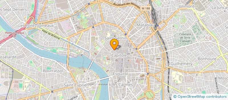 localisation de l'entreprise MONSIEUR CHARLES MORENO à TOULOUSE