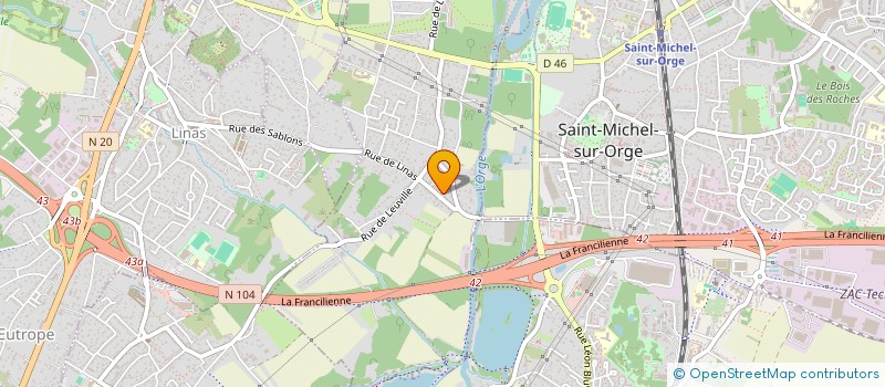 localisation de l'entreprise MONSIEUR CHARLES MORITZ à LONGPONT-SUR-ORGE