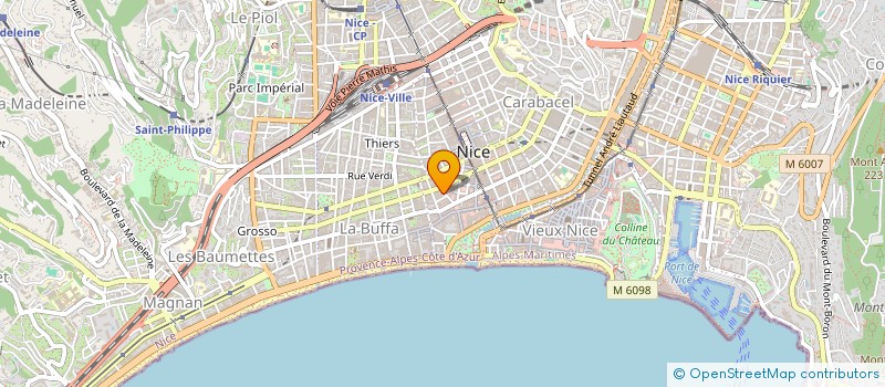 localisation de l'entreprise MONSIEUR CHARLES MOSA à NICE