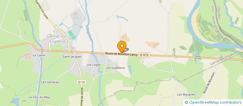 localisation de l'entreprise MONSIEUR CHARLES MOUTON  GARNAT-SUR-ENGIEVRE