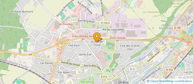 localisation de l'entreprise MONSIEUR CHARLES MPANDA à DREUX