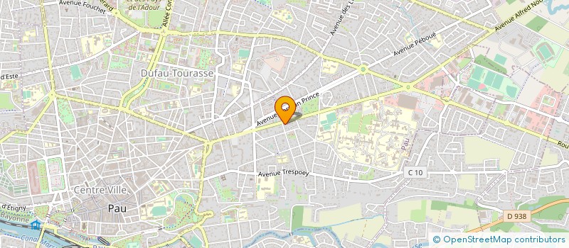 localisation de l'entreprise MONSIEUR CHARLES MUFLARZ à PAU