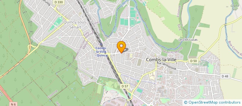 localisation de l'entreprise MONSIEUR CHARLES MUGEZI  COMBS-LA-VILLE