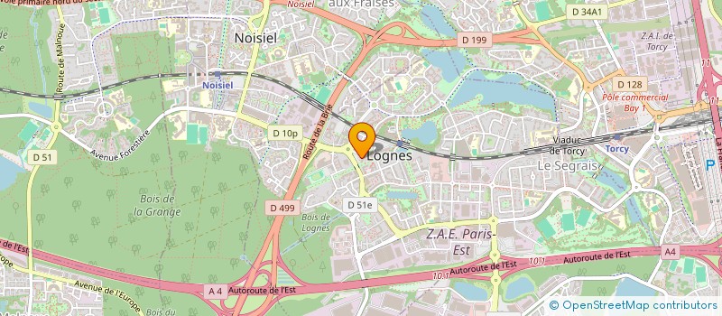 localisation de l'entreprise MONSIEUR CHARLES MUNCH à LOGNES