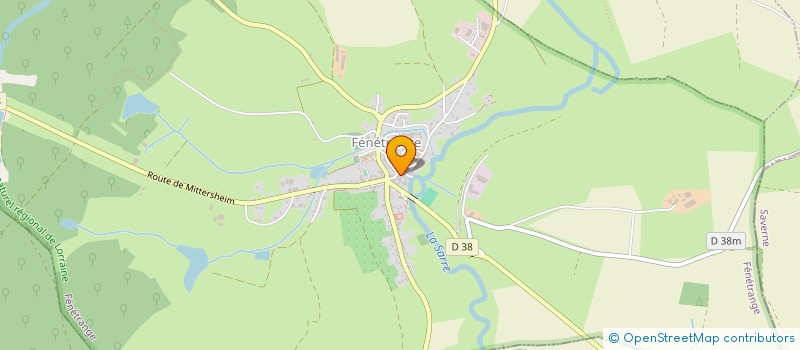 localisation de l'entreprise MONSIEUR CHARLES MUNSCH  FENETRANGE