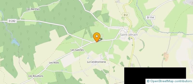 localisation de l'entreprise MONSIEUR CHARLES MUR à SAINT-VERAIN