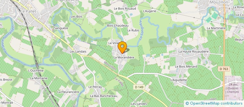 localisation de l'entreprise MONSIEUR CHARLES MUSSET  MOUZILLON