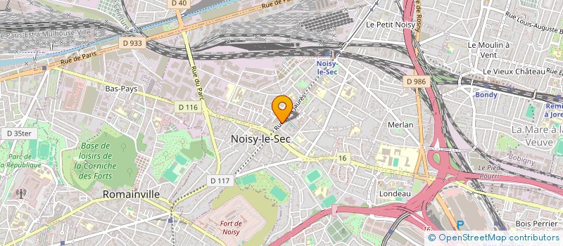 localisation de l'entreprise MONSIEUR CHARLES NAJSZTAT à NOISY-LE-SEC