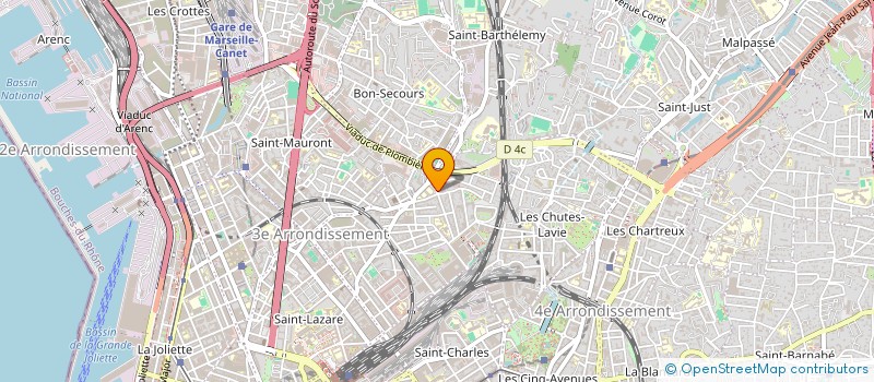 localisation de l'entreprise MONSIEUR CHARLES NAMAN à MARSEILLE