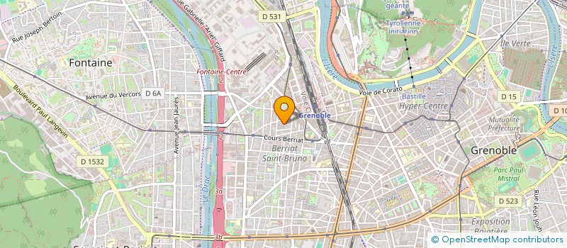 localisation de l'entreprise MONSIEUR CHARLES NEBON  GRENOBLE