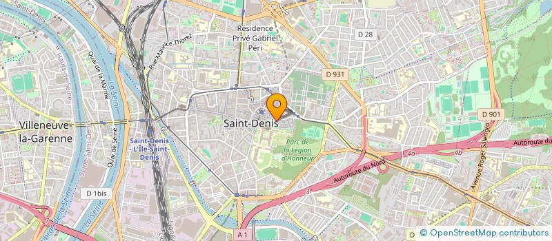 localisation de l'entreprise MONSIEUR CHARLES NERES DA SILVA à SAINT-DENIS