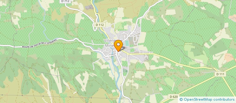 localisation de l'entreprise MONSIEUR CHARLES NESPOULET  VILLENEUVE-MINERVOIS