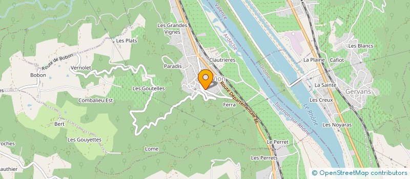 localisation de l'entreprise MONSIEUR CHARLES NEUVILLE  VION