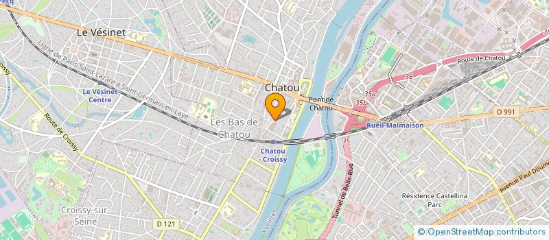 localisation de l'entreprise MONSIEUR CHARLES NEZRI  CHATOU