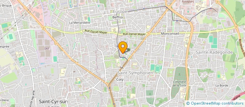 localisation de l'entreprise MONSIEUR CHARLES NGUBA NGOIE  TOURS