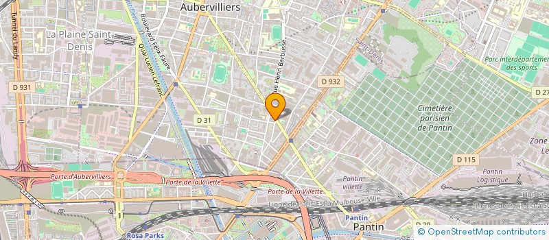 localisation de l'entreprise MONSIEUR CHARLES NGUYEN à AUBERVILLIERS