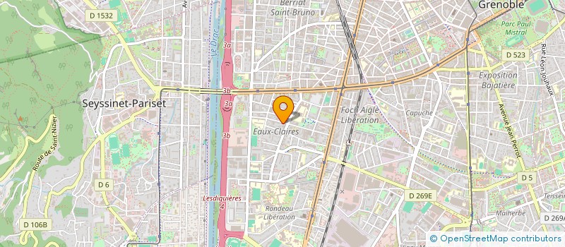 localisation de l'entreprise MONSIEUR CHARLES NIYONIZEYE à GRENOBLE