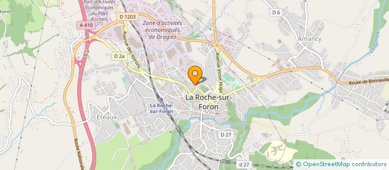 localisation de l'entreprise MONSIEUR CHARLES NUTI à LA ROCHE-SUR-FORON