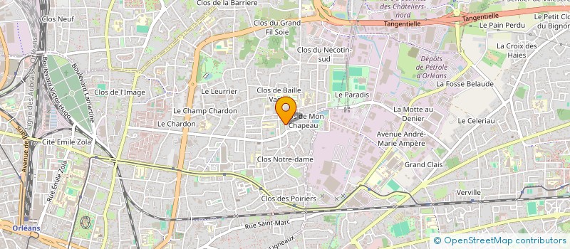 localisation de l'entreprise MONSIEUR CHARLES NWANGUMA à ORLEANS