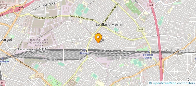 localisation de l'entreprise MONSIEUR CHARLES OLEJNICZAK à LE BLANC-MESNIL
