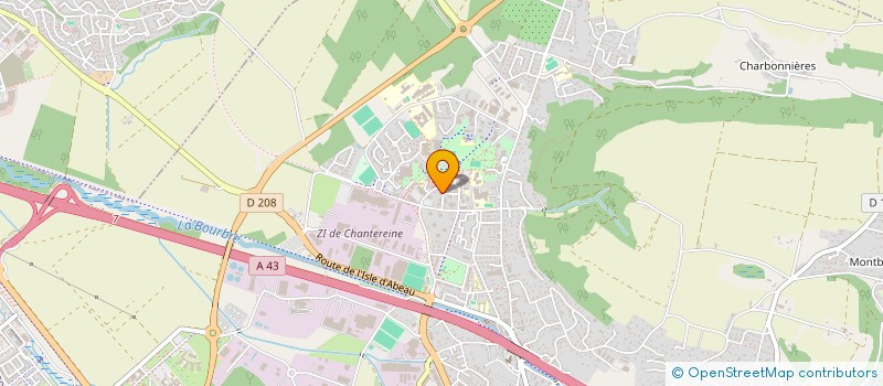 localisation de l'entreprise MONSIEUR CHARLES ONANA AWANA à BOURGOIN-JALLIEU