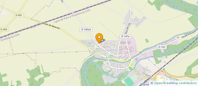 localisation de l'entreprise MONSIEUR CHARLES ONDENO  LIZY-SUR-OURCQ