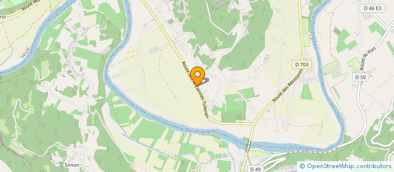 localisation de l'entreprise MONSIEUR CHARLES ORAGE  SAINT-CYBRANET