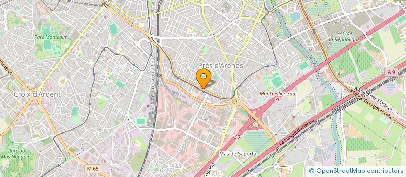 localisation de l'entreprise MONSIEUR CHARLES ORIOU à MONTPELLIER