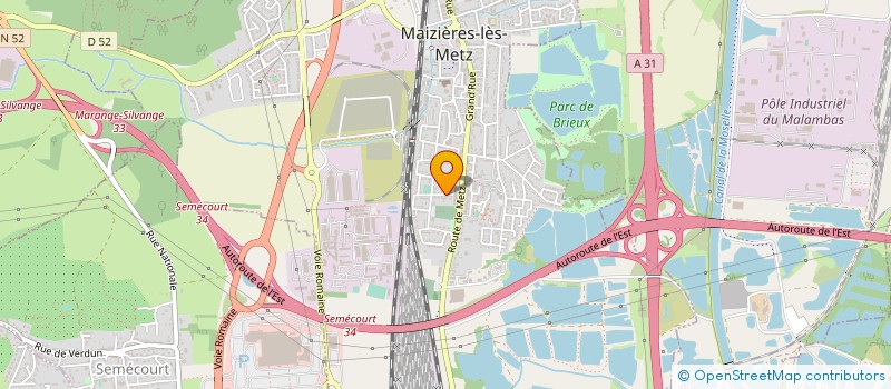 localisation de l'entreprise MONSIEUR CHARLES OTTAVINO  MAIZIERES LES METZ