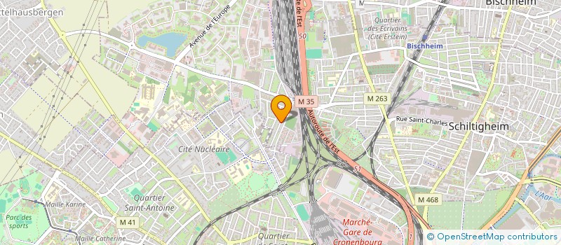 localisation de l'entreprise MONSIEUR CHARLES OTTE  SCHILTIGHEIM