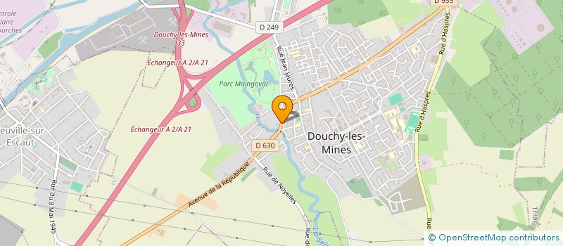 localisation de l'entreprise MONSIEUR CHARLES PANNEKOUCKE à DOUCHY-LES-MINES