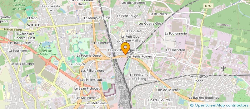 localisation de l'entreprise MONSIEUR CHARLES PARAMASSIVANE à SARAN