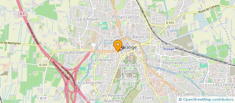 localisation de l'entreprise MONSIEUR CHARLES PARDO à ORANGE