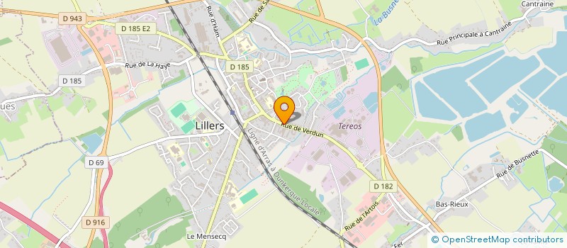 localisation de l'entreprise MONSIEUR CHARLES PATOIR  LILLERS