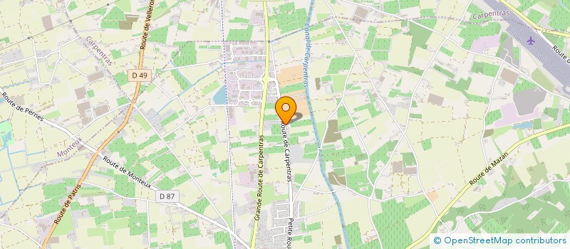 localisation de l'entreprise MONSIEUR CHARLES PAUL  PERNES-LES-FONTAINES