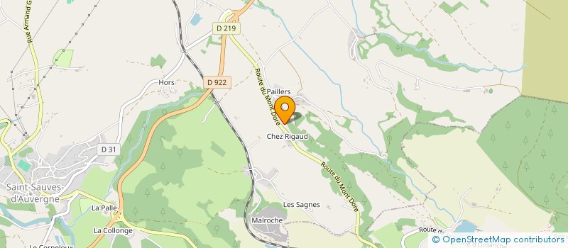 localisation de l'entreprise MONSIEUR CHARLES PAUQUET à SAINT-SAUVES-D AUVERGNE