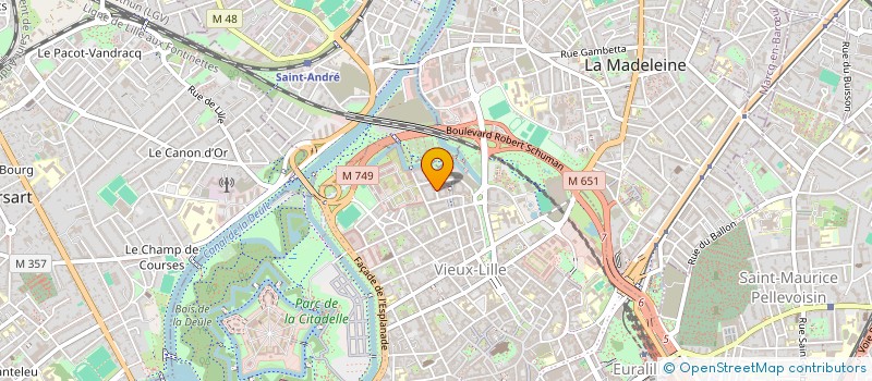 localisation de l'entreprise MONSIEUR CHARLES PAYEN  LILLE