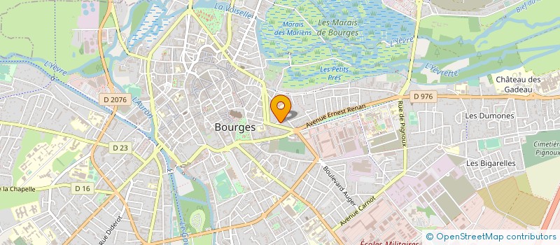 localisation de l'entreprise MONSIEUR CHARLES PERRIN  BOURGES