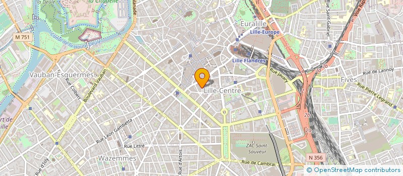 localisation de l'entreprise MONSIEUR CHARLES PERROTTE à LILLE