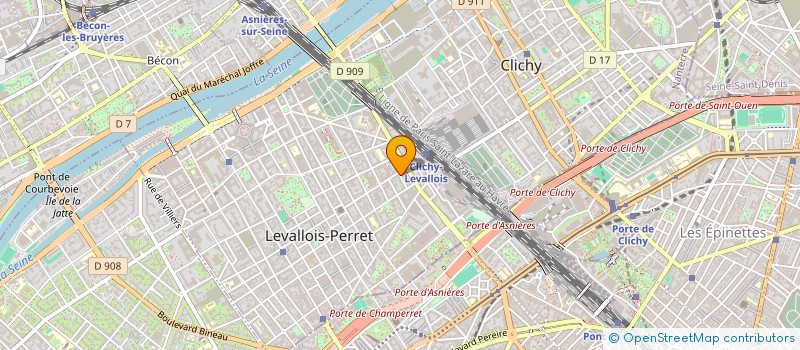 localisation de l'entreprise MONSIEUR CHARLES PERSONNIC à LEVALLOIS-PERRET