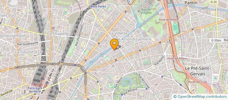 localisation de l'entreprise MONSIEUR CHARLES PETIT  PARIS