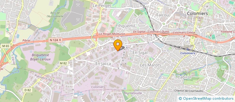 localisation de l'entreprise MONSIEUR CHARLES PETITCOLLIN à COLOMIERS