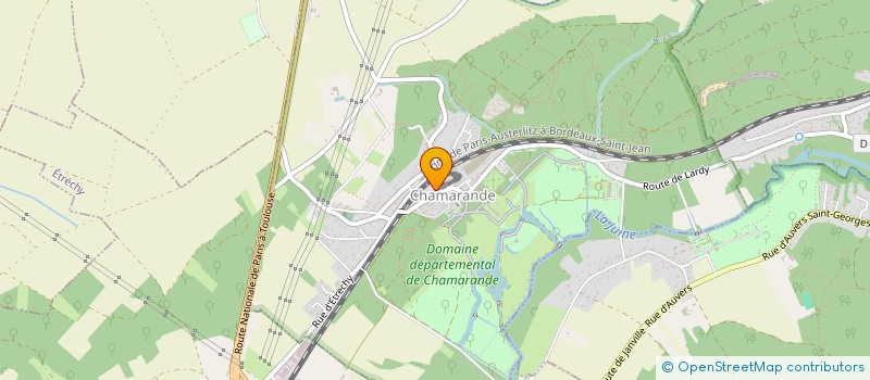 localisation de l'entreprise MONSIEUR CHARLES PEYRAMAURE  CHAMARANDE