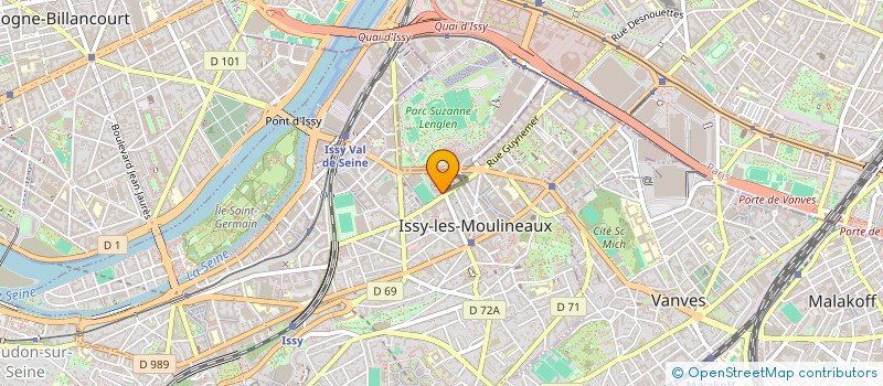 localisation de l'entreprise MONSIEUR CHARLES PEYRIN à ISSY-LES-MOULINEAUX
