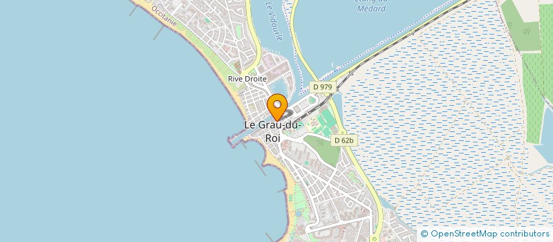 localisation de l'entreprise MONSIEUR CHARLES-PHILIPPE LUVISON  LE GRAU-DU-ROI