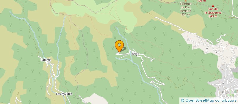 localisation de l'entreprise MONSIEUR CHARLES PICHOT  THUEYTS