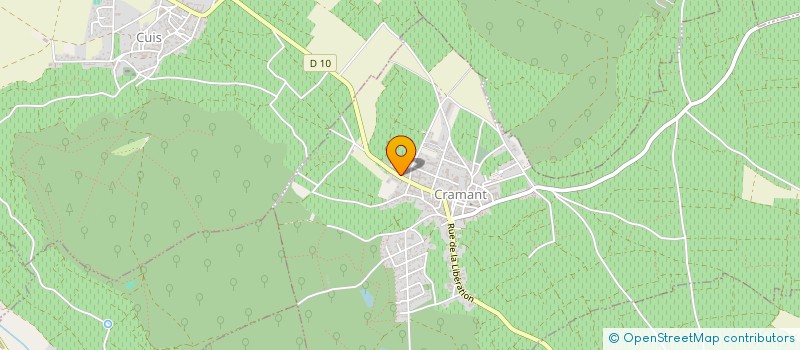 localisation de l'entreprise MONSIEUR CHARLES PIERMAY à CRAMANT