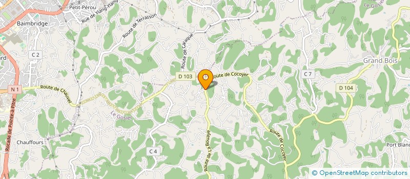 localisation de l'entreprise MONSIEUR CHARLES PIERRE  LE GOSIER